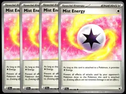 Pokemon TCG 4x Mist Energy 161/162 2024 Temporal Forces Uncommon Playset - NM/LP - Image 1