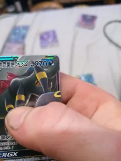 Pokemon Umbreon & Darkrai GX 044/150 CSM2cC Chinese RR Tag Team Holo NM - Image 5