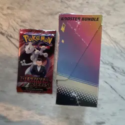 Pokemon TCG Prismatic Evolutions Booster Bundle (6 Packs) + Destined Rivals Pack - Image 3