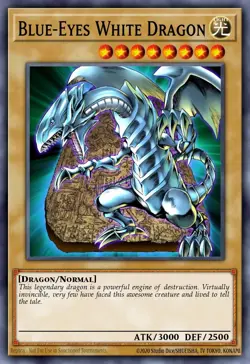 Blue-Eyes White Dragon v4 LDK2-ENK01 Legendary Decks II 1st Edition NM Yu-Gi-Oh! - Image 1