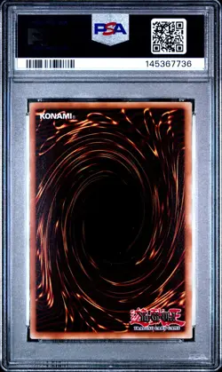 2002 YU-GI-OH! THE ETERNAL DUELIST SOUL PROMO #003 SKULL DICE PSA 5 - Image 2