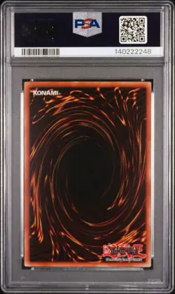 2002 Yu-Gi-Oh! Graceful Dice EDS Limited Edition Secret Rare PSA 7 - Image 2