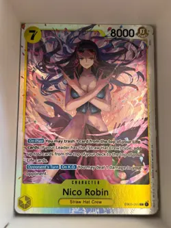 EB03-055 Nico Robin English SR One Piece TCG Card Game - Image 1