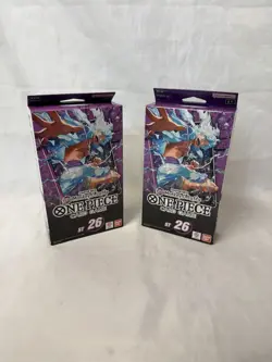 One Piece Purple/Black Monkey.D.Luffy Starter Deck [ST-26] English SEALED Luffy - Image 1