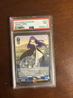 PSA 9 Mage Fern-E073-SFN/S108 Frieren Beyond Journey's End - Weiss Schwarz TCG - Image 1