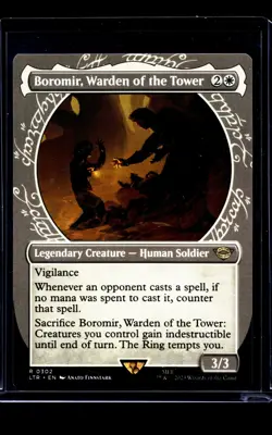 Magic The Gathering LOTR Lord of the Rings Showcase Boromir Warden of the Tower - Image 1