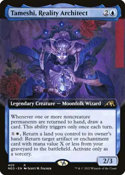 Tameshi, Reality Architect Kamigawa : Neon Dynasty Magic MTG Legendary Creature - Image 1