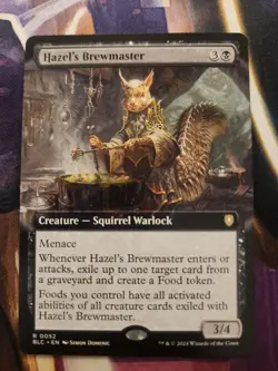 MTG Bloomburrow Commander - Hazel's Brewmaster, Extended Art NM - Image 1