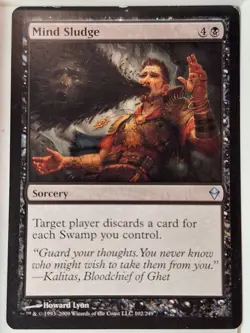 Mind Sludge - Zendikar - Magic the Gathering MTG Nice! - Image 1