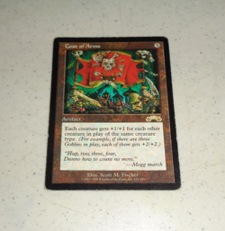 ~1x Coat of Arms x1 ~MP-HP~ Exodus Magic the Gathering MtG~ - Image 1