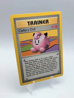 Clefairy Doll - 70/102 Regular Rare English Base Set Pokemon Card LP - Image 1