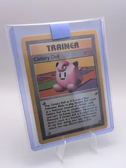 Clefairy Doll - 70/102 Regular Rare English Base Set Pokemon Card LP - Image 3