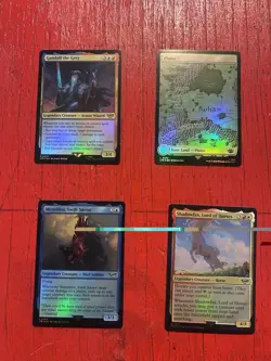 Lot of 10 vintage foil Magic the Gathering Cards - Image 3