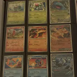 Pokemon TCG Scarlet & Violet 151 Binder 151 Cards BASE SET Completed (minus3) - Image 2