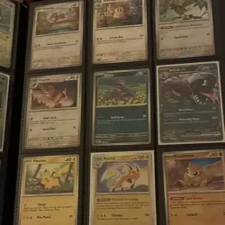 Pokemon TCG Scarlet & Violet 151 Binder 151 Cards BASE SET Completed (minus3) - Image 4