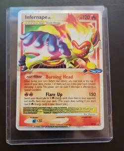 Infernape Lv. X DP10 2007 D&P Black Star Promo Pokemon Card TCG Holo Rare Lp/Vlp - Image 1