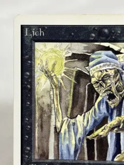 Lich - Unlimited Edition ~LP/MP~ Magic The Gathering MTG - Image 3