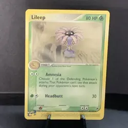 Pokemon TCG Lileep 43/100 E-Reader Sandstorm VTG NM Uncommon Regular - Image 1