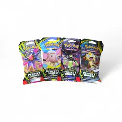 Pokemon ME03 Mega Evolution Perfect Order Sleeved Booster Pack Case 144 - Sealed - Image 3