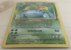 Venusaur 15/102 Holo Holo Rare Base Set Unlimited Pokemon - Image 3