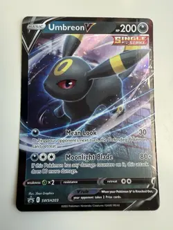 Pokemon TCG Umbreon V SWSH Black Star Promos SWSH203 Holo Promo - Image 1