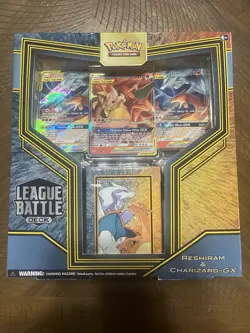Pokemon Tcg League Battle Deck Reshiram And Charizard-GX SEALED BOX ￼ - Image 1