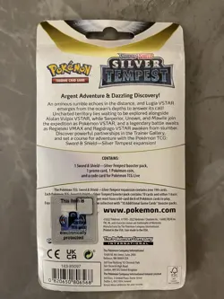 Pokemon TCG - Silver Tempest - Checklane Booster Blister - Hisuian Basculin - Image 2