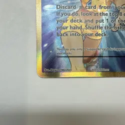 Pokemon Misty's Determination Ultra Rare Full Art Holo 108/108 Evolutions Gold - Image 4