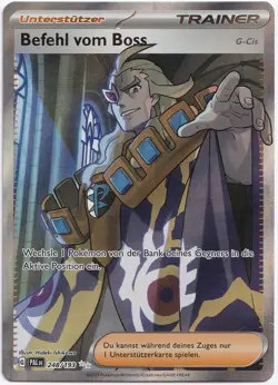 Pokemon Befehl vom Boss Full Art Entwicklungen in Paldea PAL 248/193 NM Deutsch - Image 1