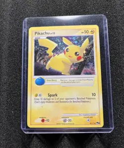 Pokemon Pikachu 009/017 Pop Series 6 Holo 50 HP Rare 2007 English - Image 1