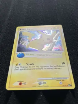 Pokemon Pikachu 009/017 Pop Series 6 Holo 50 HP Rare 2007 English - Image 3