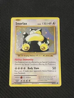 Snorlax Holo XY179 - MP - Image 1