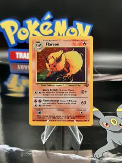 Flareon - 3/64 - Pokemon Jungle Unlimited Holo - WOTC - LP - Image 1