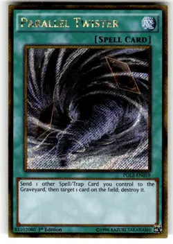 Parallel Twister PGL2-EN019 Gold Secret Rare Yu-Gi-Oh 1st Edition Near Mint - Image 1