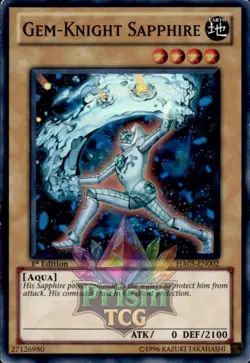 Gem-Knight Sapphire Super Rare #HA05-EN002 - Image 1