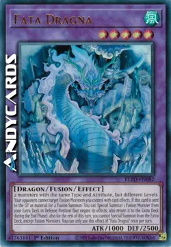 FATA DRAGNA • Ultra R • BLZD EN082 • 1Ed • Yugioh! • ANDYCARDS - Image 1