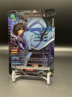 Union Arena Solo Leveling Sung Jinwoo (049) (SR*) UE17BT/SLG-1-049 - Image 3
