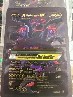 M Hydreigon Black Foil VMAX Fan Art Card - Image 1