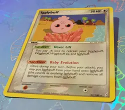 Igglybuff 21/100 Crystal Guardians Pokemon Card NM - Image 3