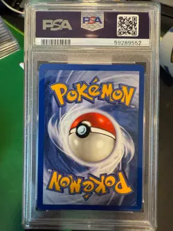 PSA 10 GEM MINT 1999 POKEMON FOSSIL 60 GAMBLER 1ST EDITION ENGLISH - Image 2