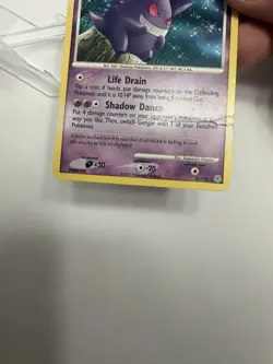 2007 Pokemon Gengar Diamond & Pearl Rare Card 27/130 MP - Image 3