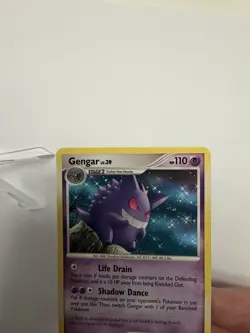 2007 Pokemon Gengar Diamond & Pearl Rare Card 27/130 MP - Image 4