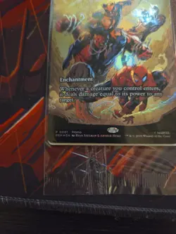 Warstorm Surge MARVEL MTG Promo P 001 Foil Aengers Sealed Card ONLY - Image 2