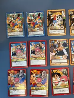 One Piece Carddass Hyper Battle Luffy Pirates 16 Card Lot Japan - Image 2
