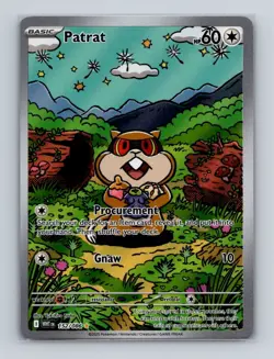 Patrat 152 2025 Pokemon S&V White Flare Illustration Rare Card NM (a) - Image 1