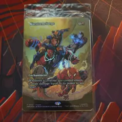 Warstorm Surge MARVEL MTG Promo P 001 Foil Aengers Sealed Card ONLY - Image 1