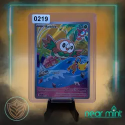 Rowlet MEP 043 Mega Evolution Black Star Promo Pokemon TCG Card NM - Image 3