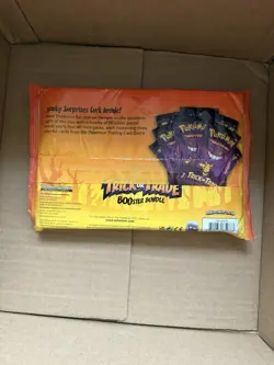 2022 Pokemon BOOster Bundle Trick Or Trade 40 Packs Halloween 120 Cards TCG - Image 2