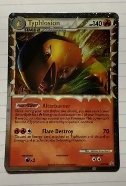 Typhlosion Prime HGSS09 Promo Holo Pokemon Card NM - Image 1