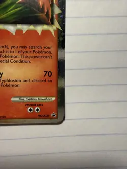 Typhlosion Prime HGSS09 Promo Holo Pokemon Card NM - Image 2